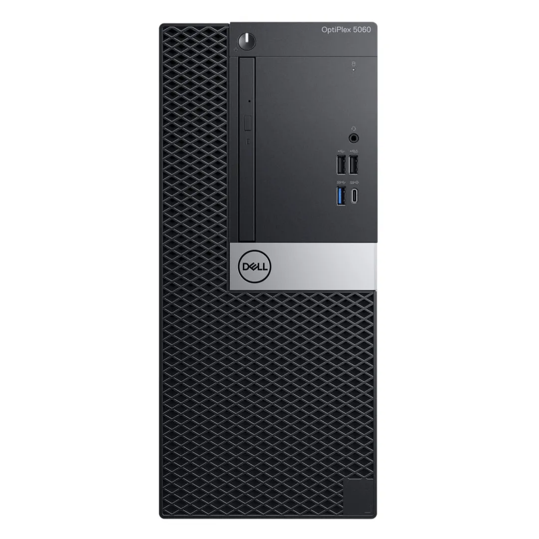 Dell OptiPlex 5060 Mini Tower Desktop, Intel Core i7-8700, 3.20GHz, 32GB RAM, 1TB SSD, Windows 11 Pro - Grade-A Refurbished