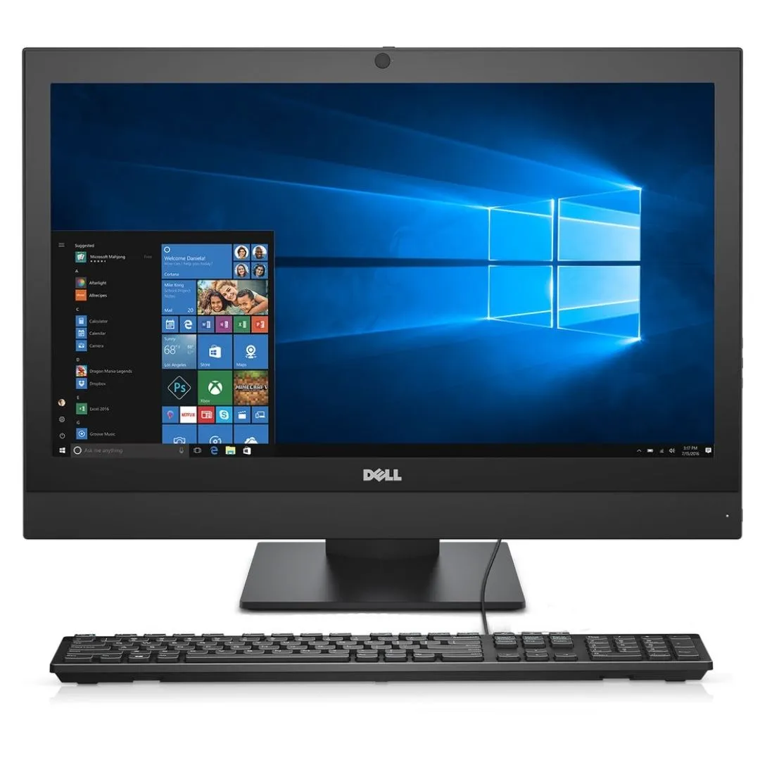 Dell OptiPlex 7450 AlI-In-One, 23.8", Intel Core i5-7500, 3.4GHz, 16GB RAM, 512GB SSD, Windows 10 Pro - Grade A Refurbished