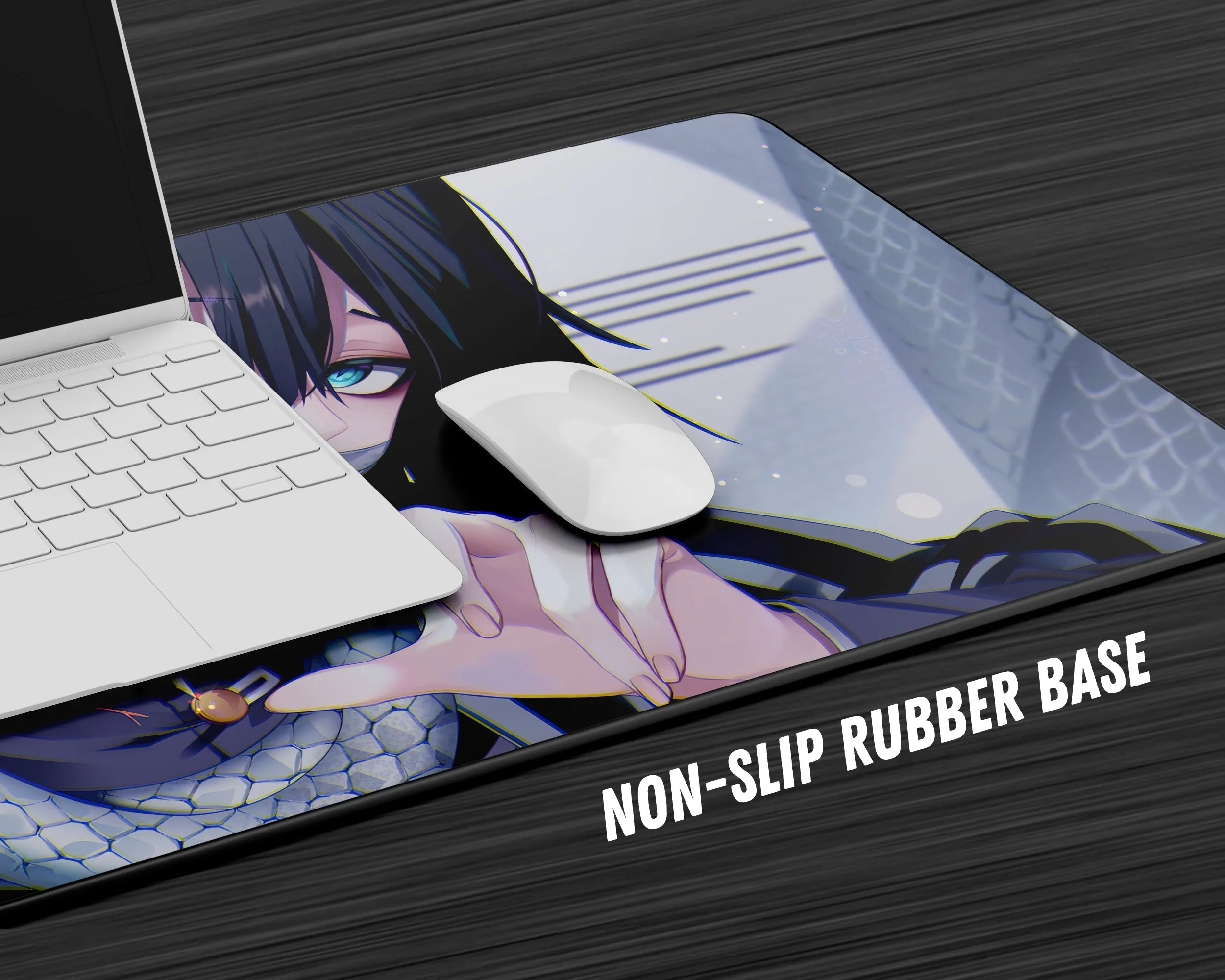 Demon Slayer Obanai Iguro Serpent Hashira Gaming Mouse Pad