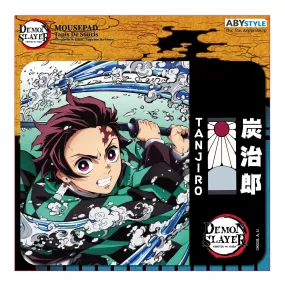 Demon Slayer - Tanjiro Water Breathing Mousepad (9.25"x7.75") - ABYstyle