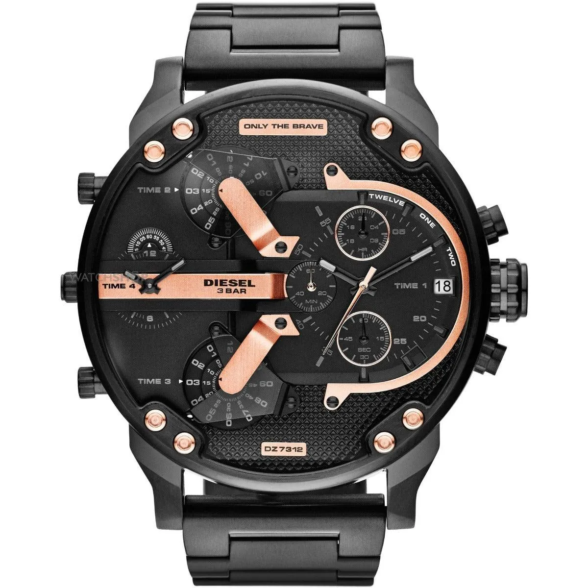 DIESEL DZ-7312 BLACK CHRONOGRAPH DATE DIAL MEN'S WATCH