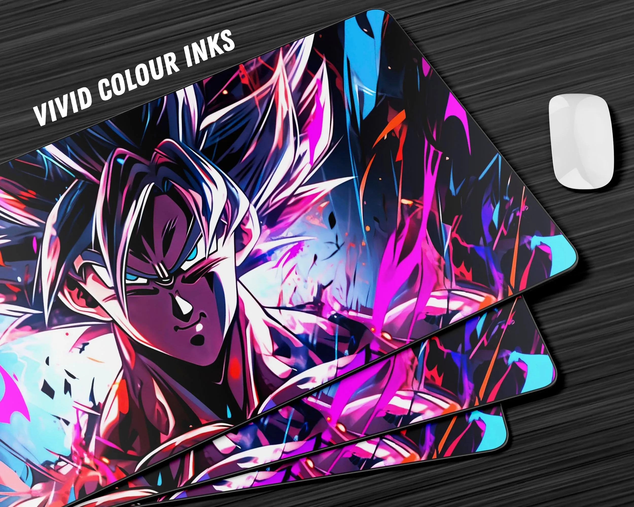 Dragon Ball Neon Goku Gaming Mouse Pad