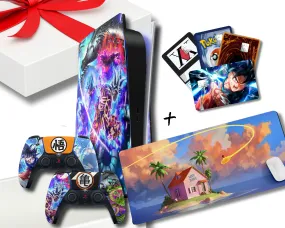 Dragon Ball Ultimate PS5 Bundle Skin Set