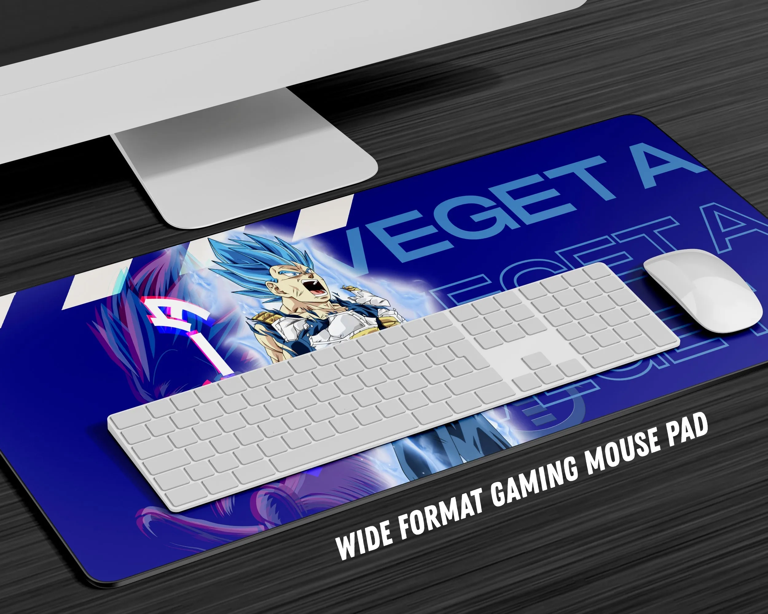 Dragon Ball Vegeta Hype Gaming Mouse Pad