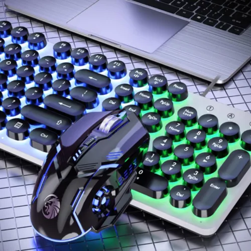 Dragon LED Gaming Keyboard and Mouse Set