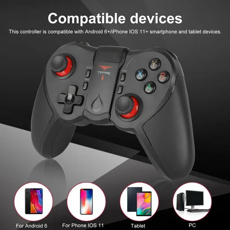 Dragon T12 PRO Bluetooth Gaming Controller for Android and IOS