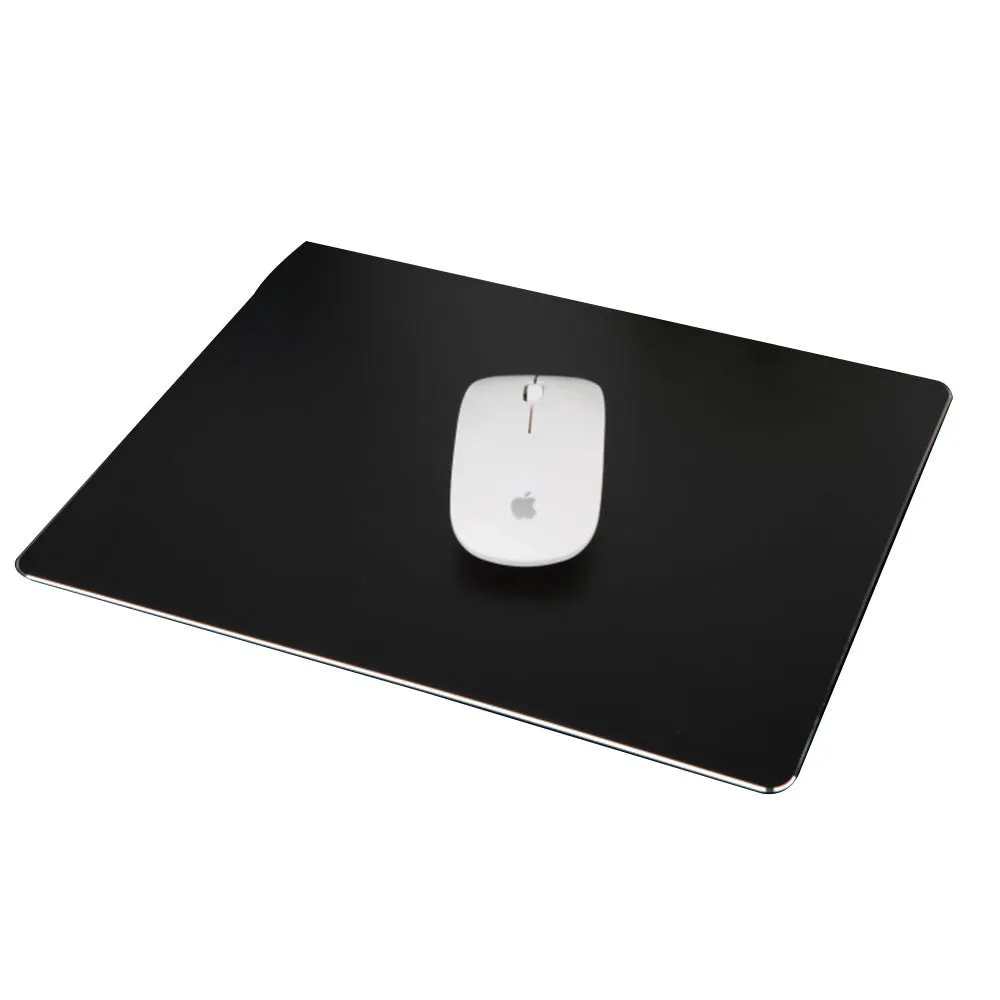 Durable Gaming Mouse Pad Ultra-Thin Rectangle Aluminum Alloy Mat 220x180MM