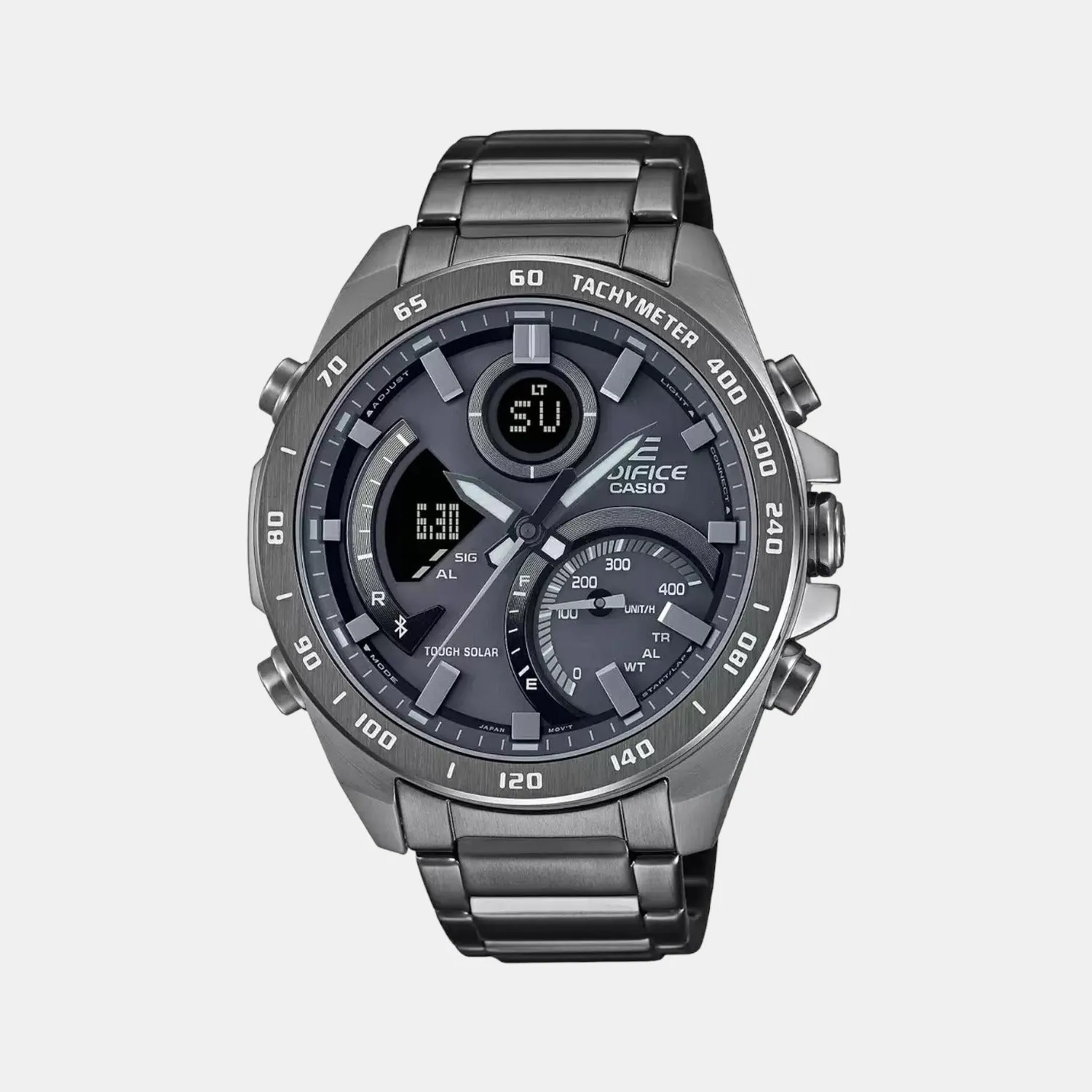 Edifice Men's Analog-Digital Stainless Steel Watch ED527 - ECB-900MDC-1ADR