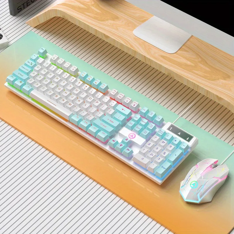 Elevate Your Gaming Setup with YINDIAO's Wired Keyboard & Mouse Set