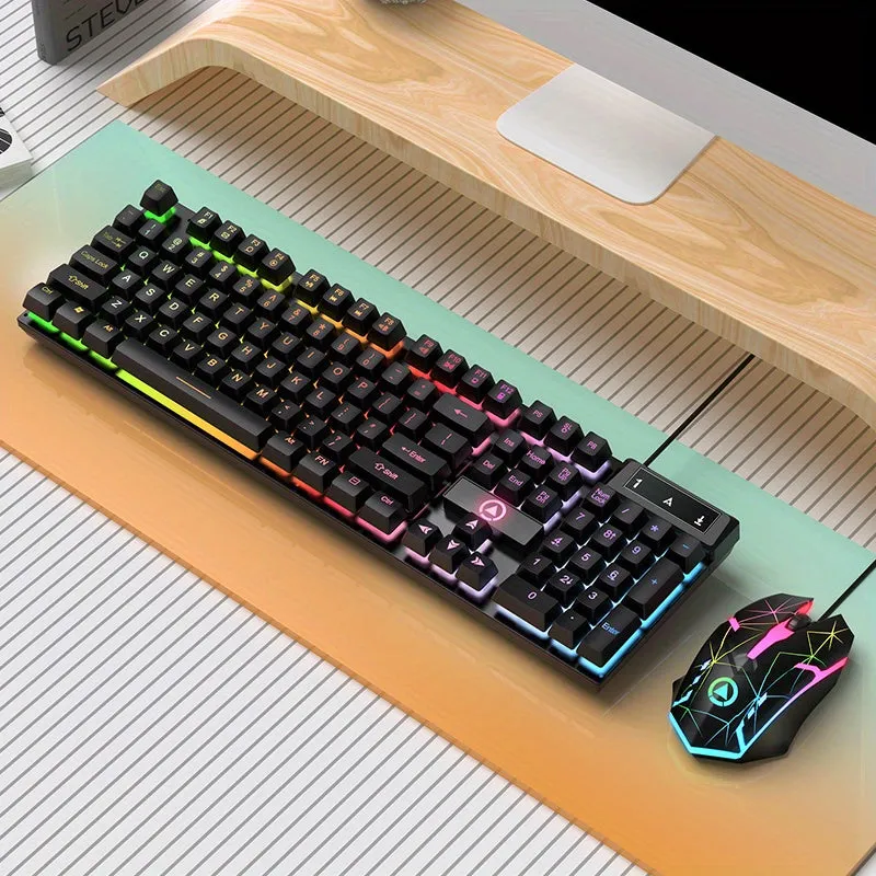 Elevate Your Gaming Setup with YINDIAO's Wired Keyboard & Mouse Set