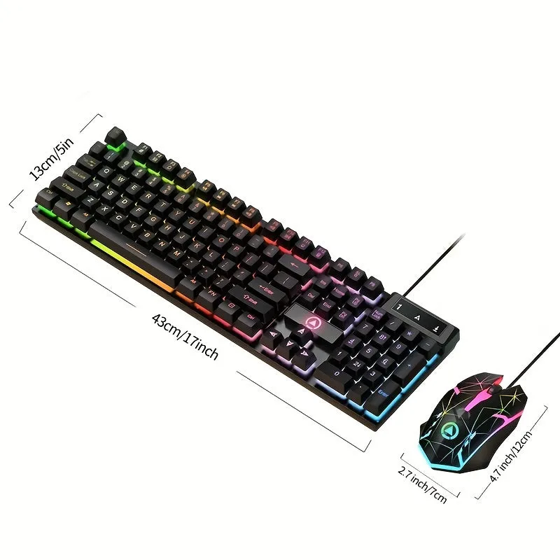 Elevate Your Gaming Setup with YINDIAO's Wired Keyboard & Mouse Set