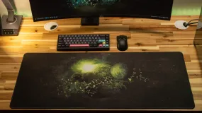 Empyrian "Green Planet" Content Creator Collaboration Gaming XL Gaming Mouse Pad Deskmat