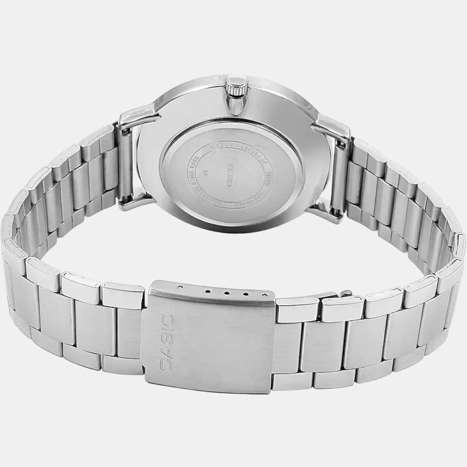 Enticer Men's Analog Stainless Steel Watch A1612 - MTP-VT01D-1BUDF