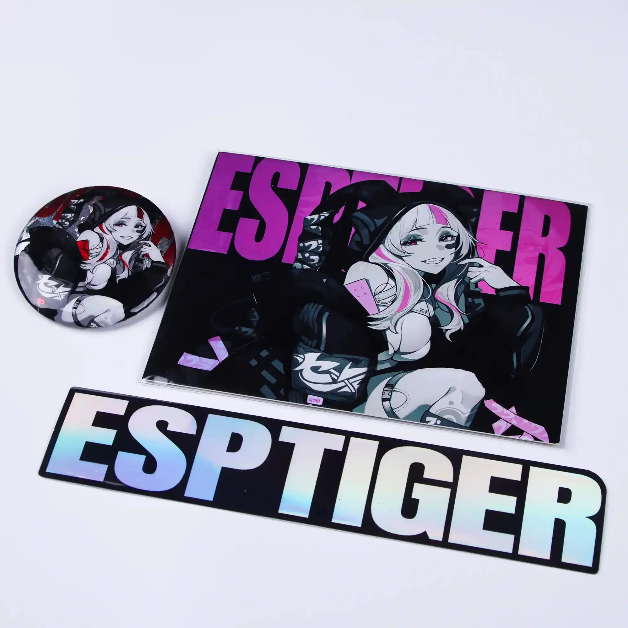 EspTiger PIONEER | Tang Dao | Pink Large Gaming Mousepad