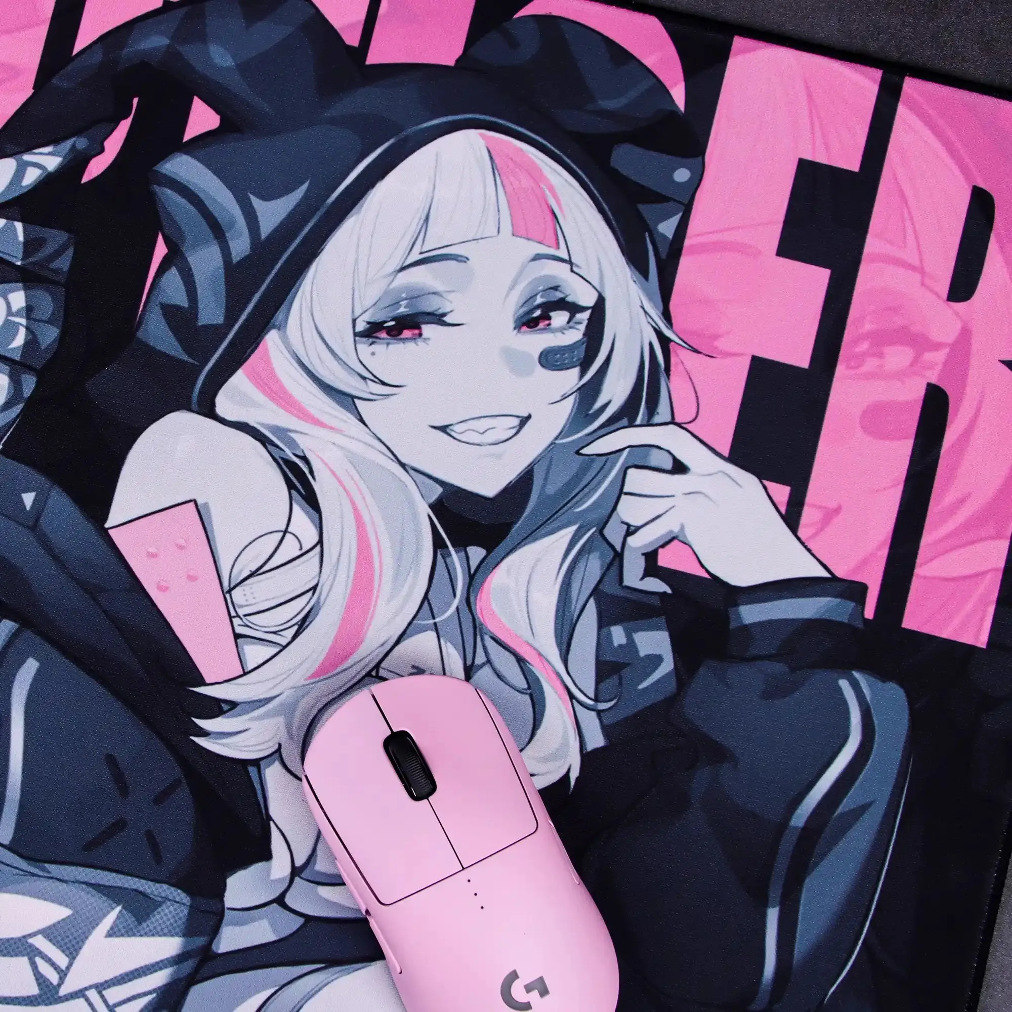 EspTiger PIONEER | Tang Dao | Pink Large Gaming Mousepad