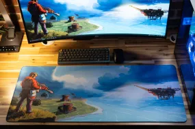 Falcon "Oil Rig" Content Creator Collaboration Limited Edition Rust XL Gaming Mouse Pad