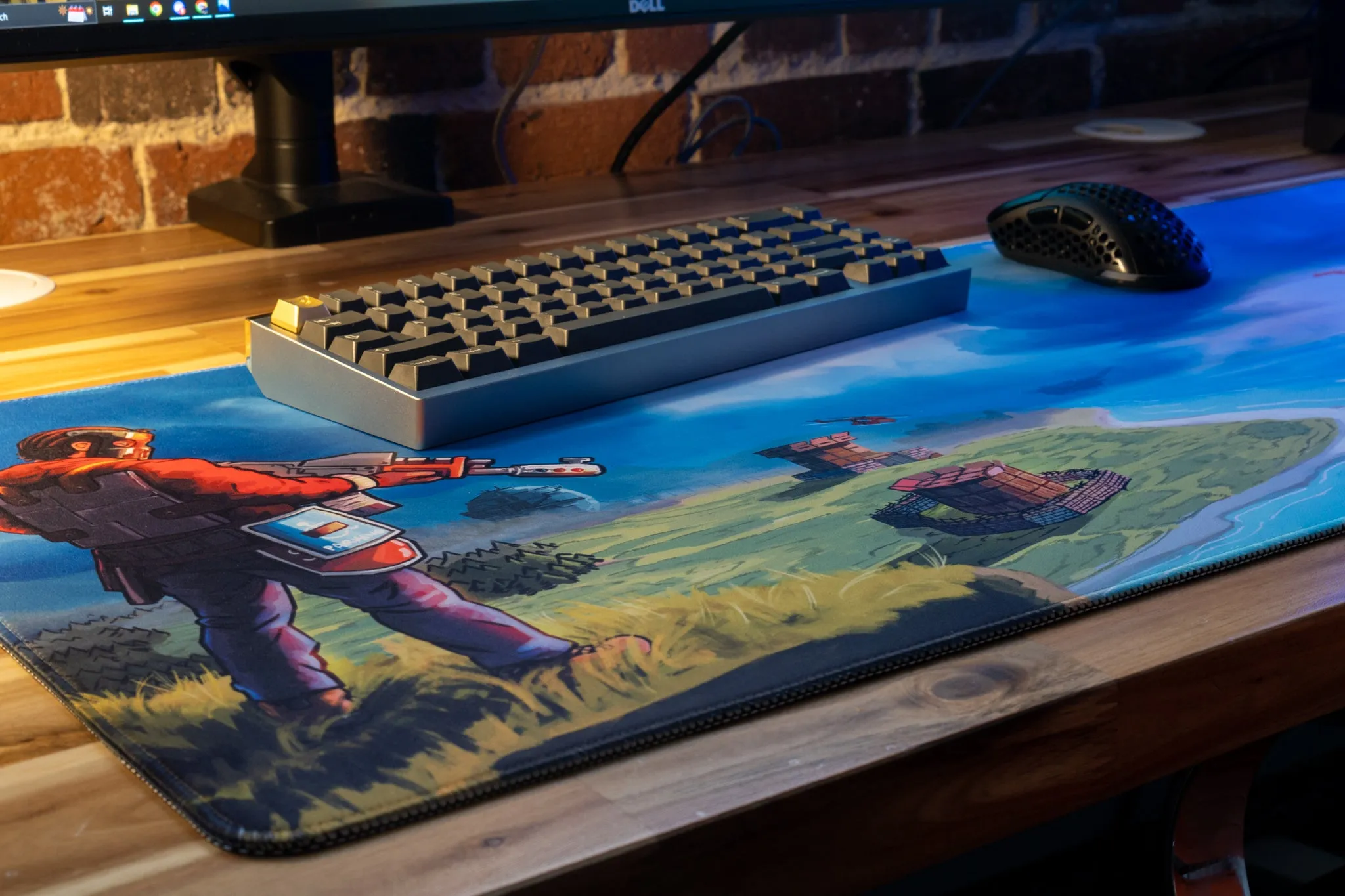 Falcon "Oil Rig" Content Creator Collaboration Limited Edition Rust XL Gaming Mouse Pad