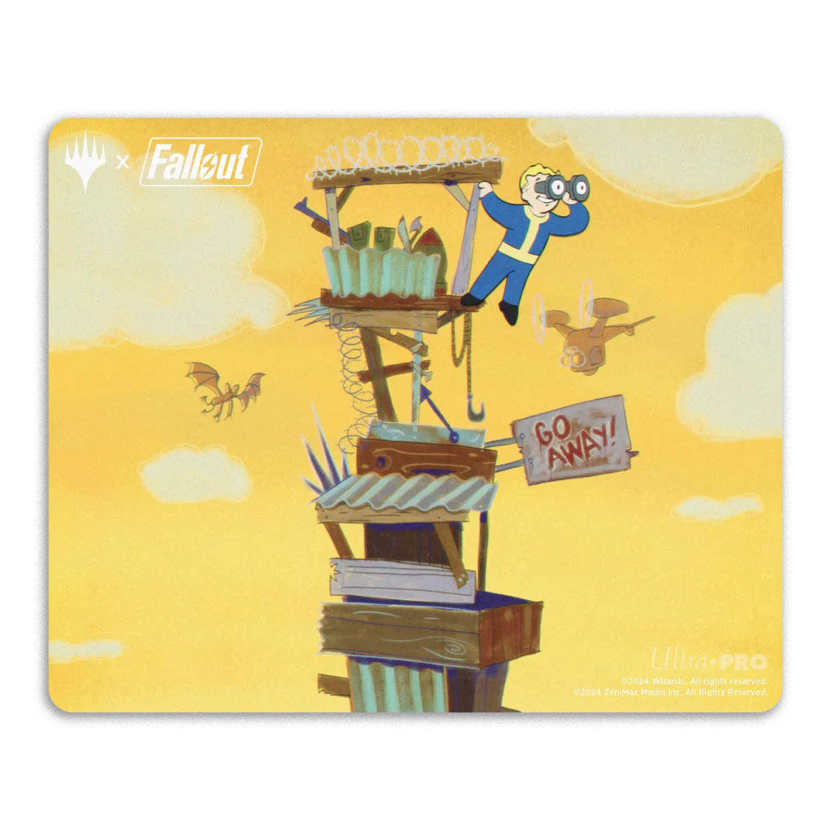 Fallout® Command Tower Mousepad for Magic: The Gathering