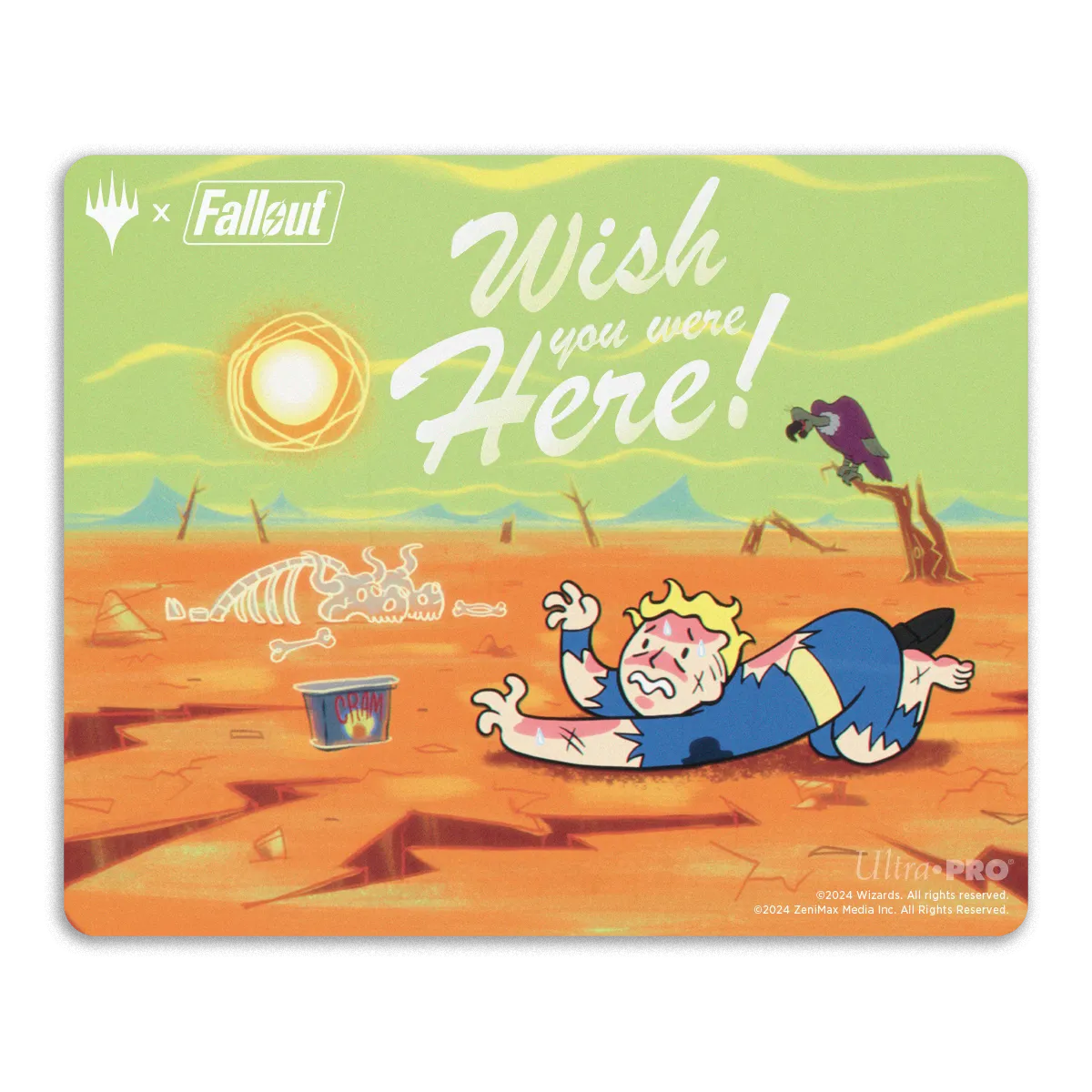 Fallout® Wasteland Mousepad for Magic: The Gathering