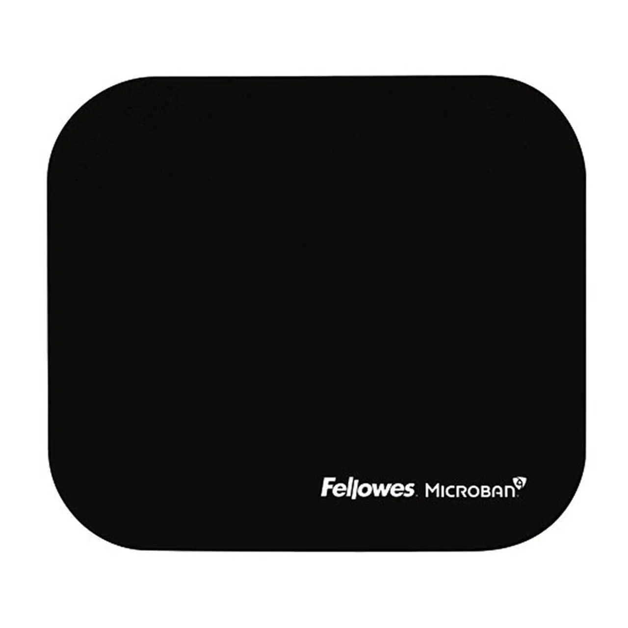 Fellowes Mouse Pad With Microban Antimicrobial Protection - Black