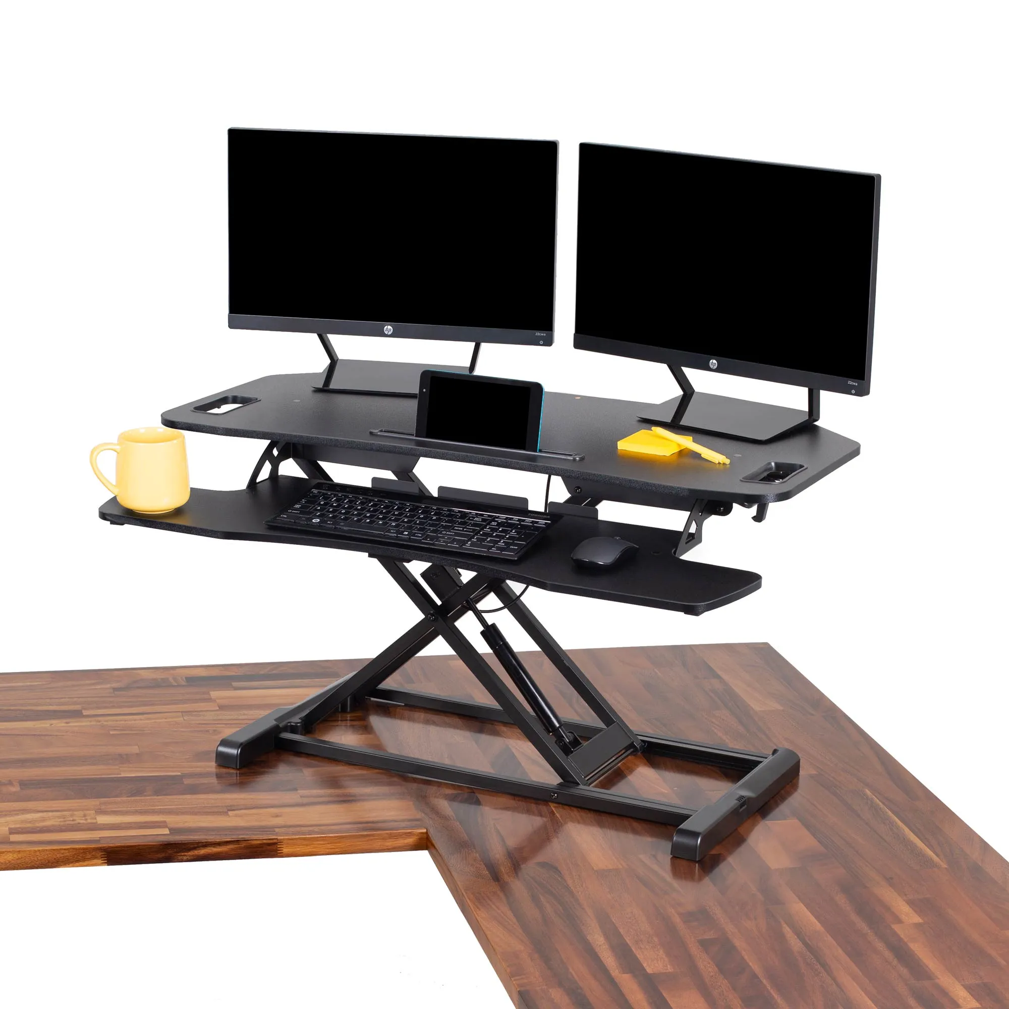 FlexPro Hero 37" Corner Standing Desk Converter