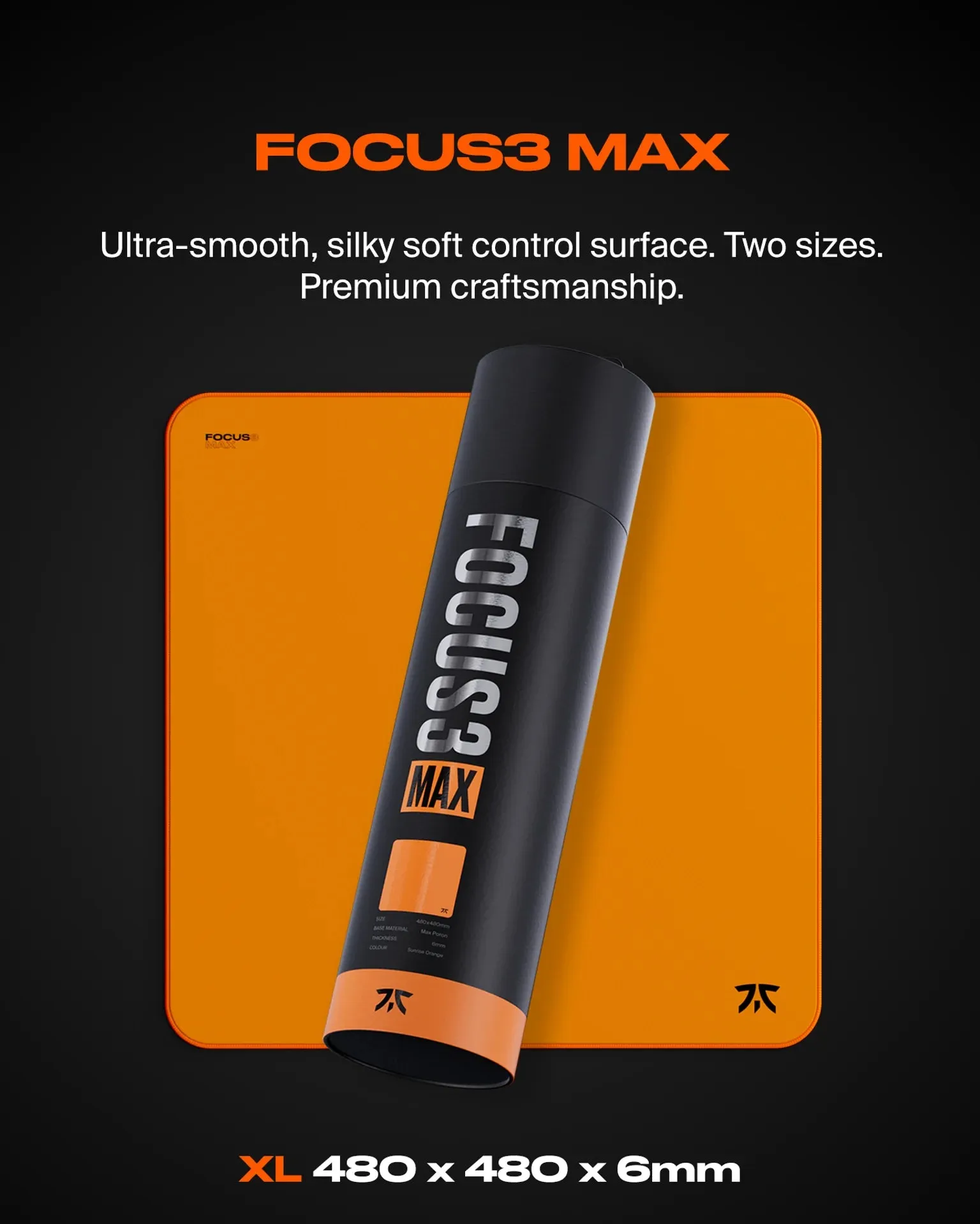 Fnatic - Focus3 MAX Gaming Mouse Pad