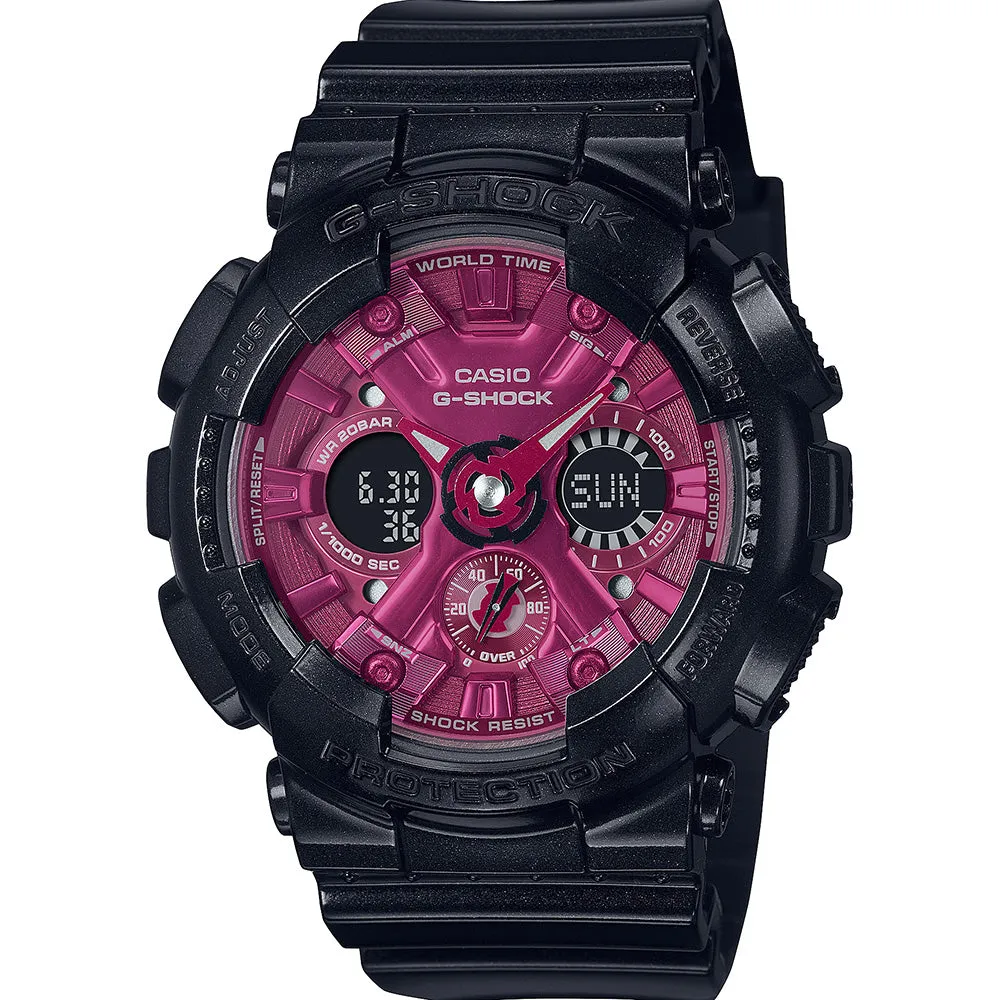 G-Shock GMAS120RB-1A Black & Red Watch