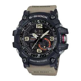 G-Shock Master of G Mudmaster Watch Black/Tan Quartz