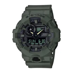 G-Shock Utility Color Collection Resin Case Digital and Analog Display