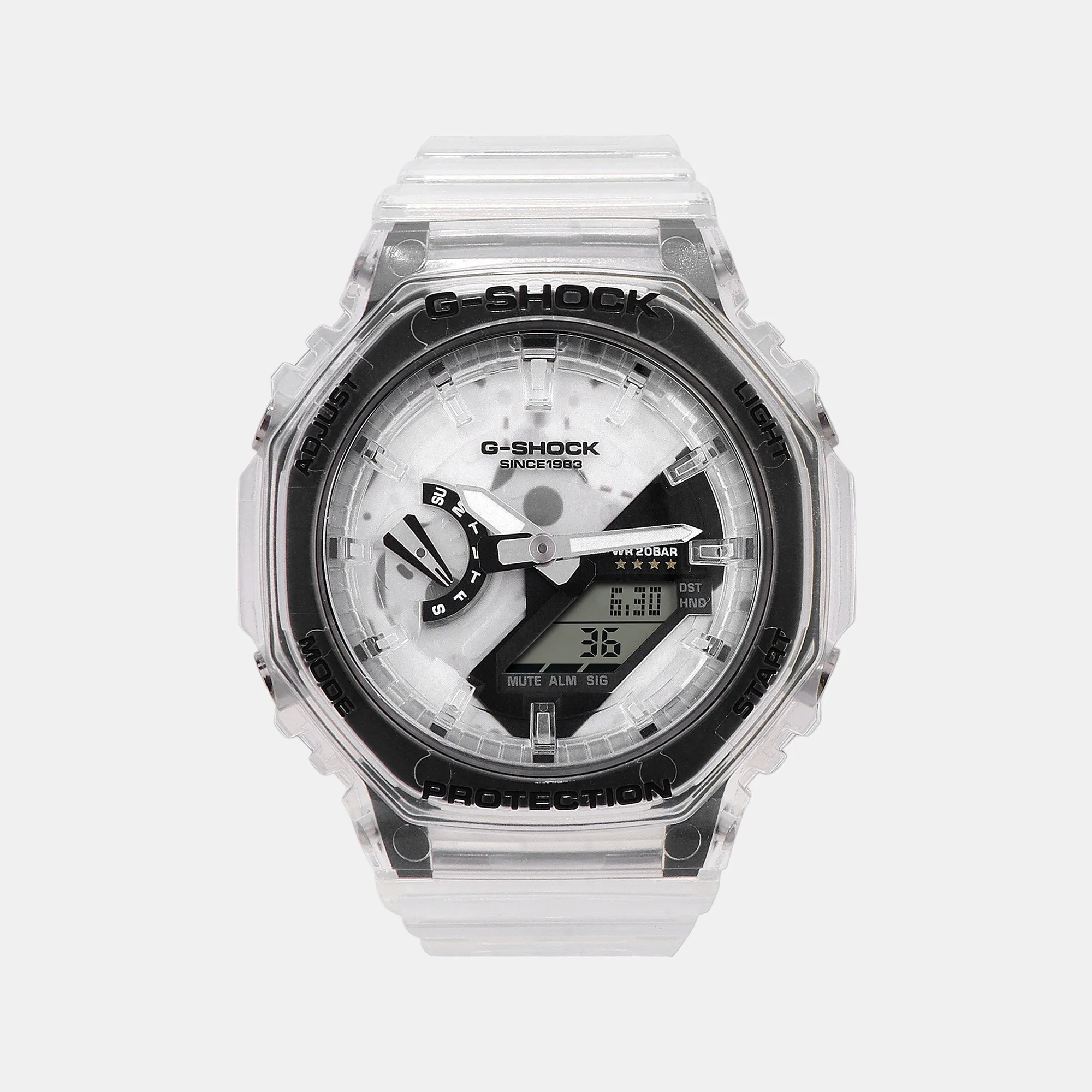 G-Shock Women's White Analog-Digital Resin Watch G1448 - GMA-S2140RX-7ADR