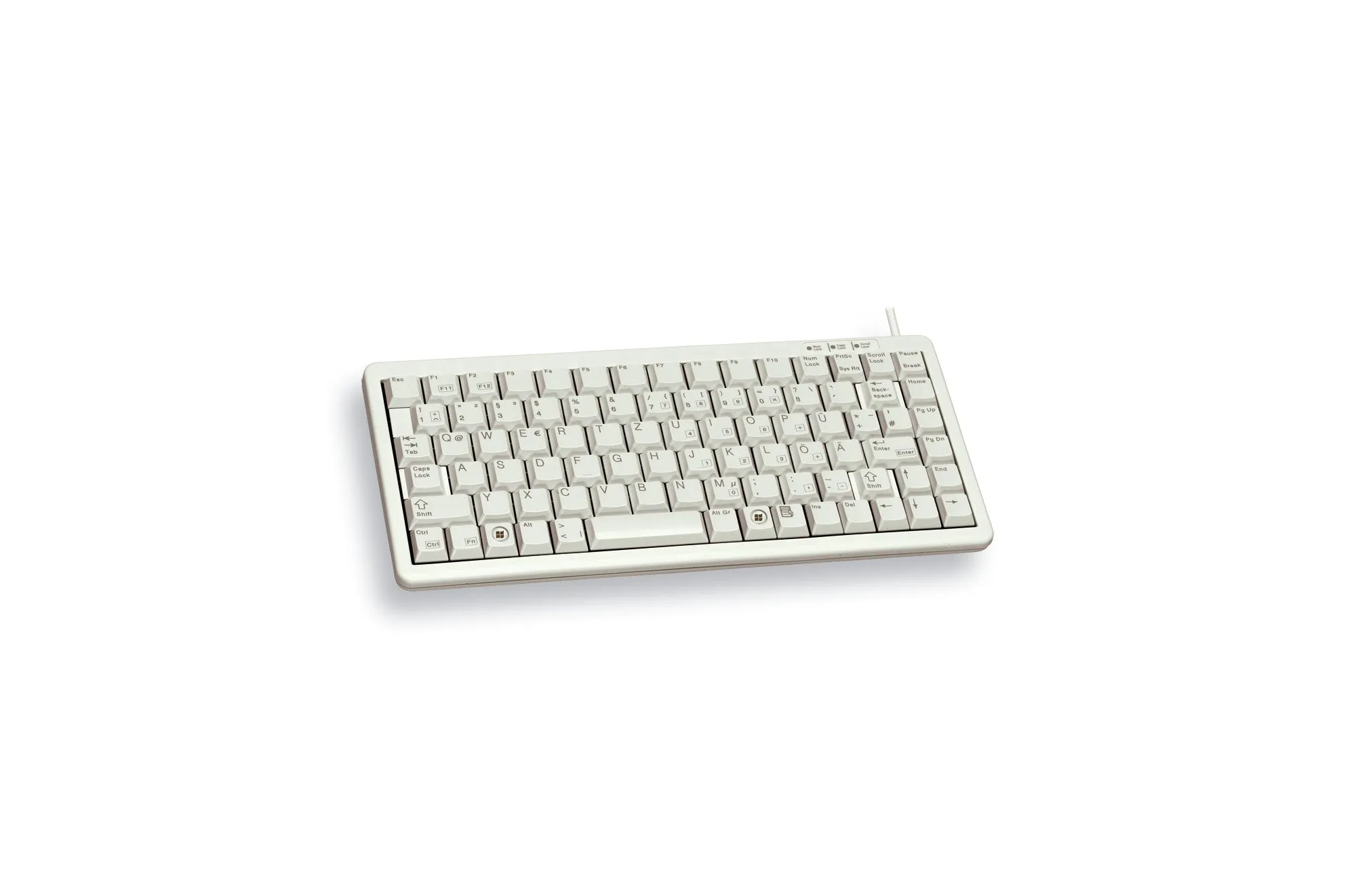 G84-4100 Compact Keyboard Grey Gb