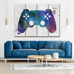 Galaxy Game Controller Wall Art