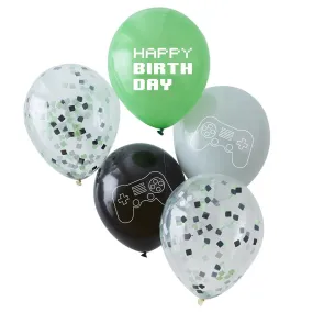 Game Controller Balloons (5 pack)