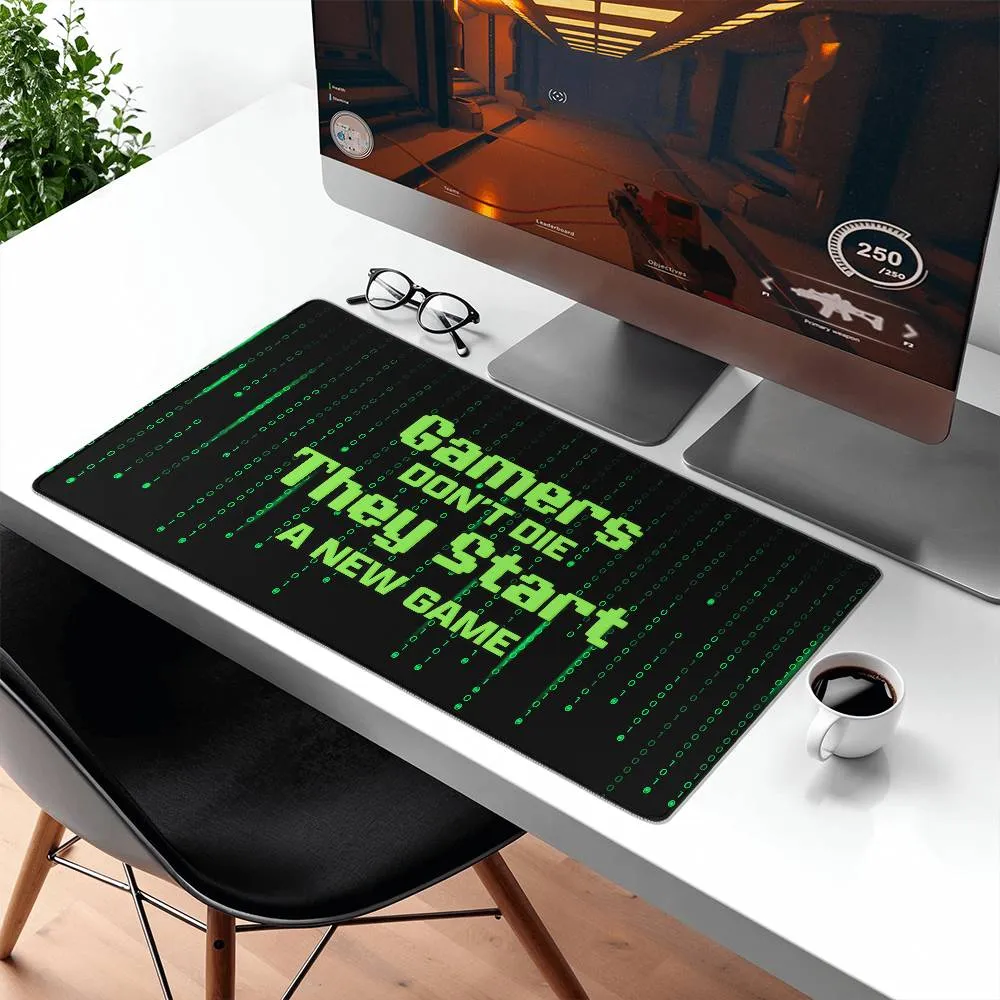 Gamers dont die Gaming Mat