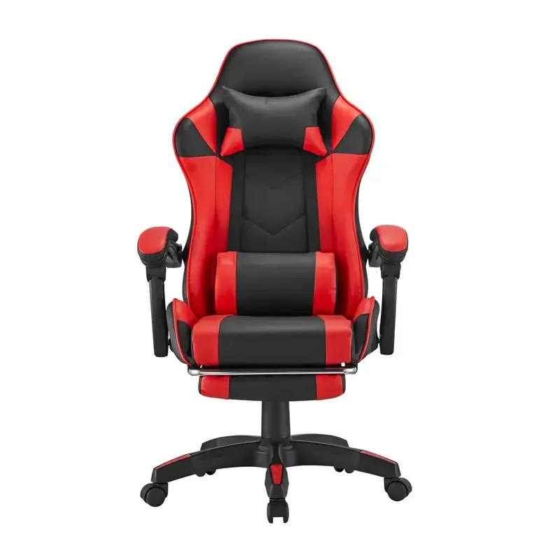 Gaming Chair With Retractable Footrest, Headrest & Lumbar Support - CH06 12 04