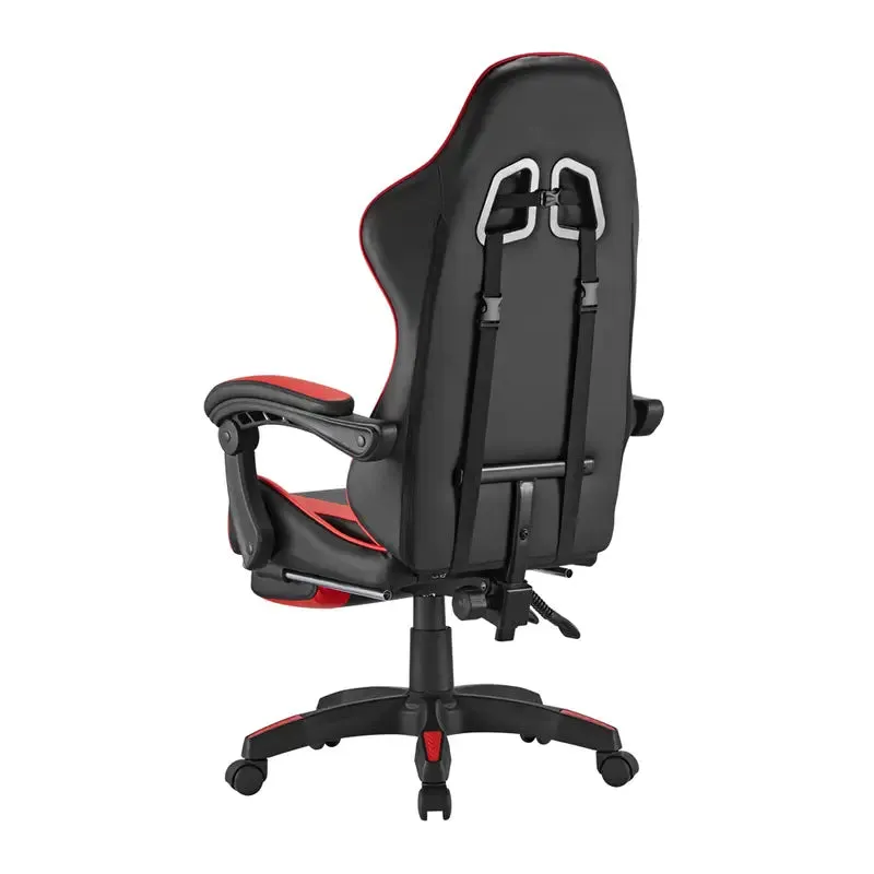 Gaming Chair With Retractable Footrest, Headrest & Lumbar Support - CH06 12 04