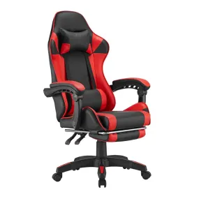 Gaming Chair With Retractable Footrest, Headrest & Lumbar Support - CH06 12 04