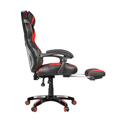 Gaming Chair With Retractable Footrest, Headrest & Lumbar Support - SH CH06 5