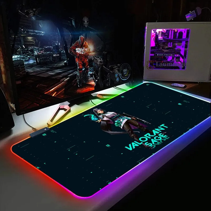 Gaming Mouse Pads RGB Collection-1 Valorant (Variants & Sizes available)