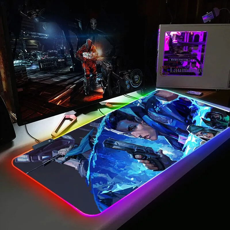 Gaming Mouse Pads RGB Collection-3 Valorant (Variants & Sizes available)