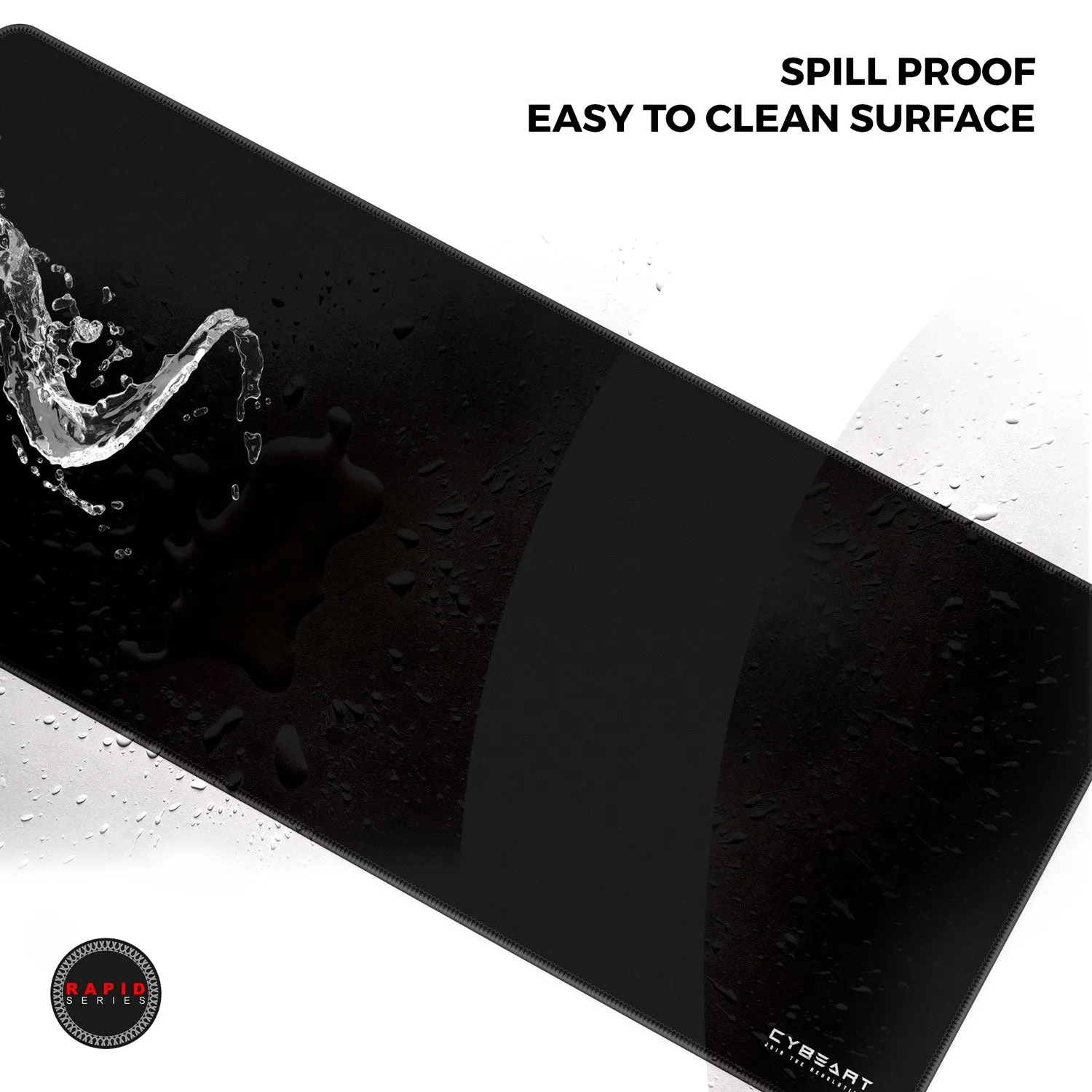 Ghost (Black) Gaming Mouse Pad