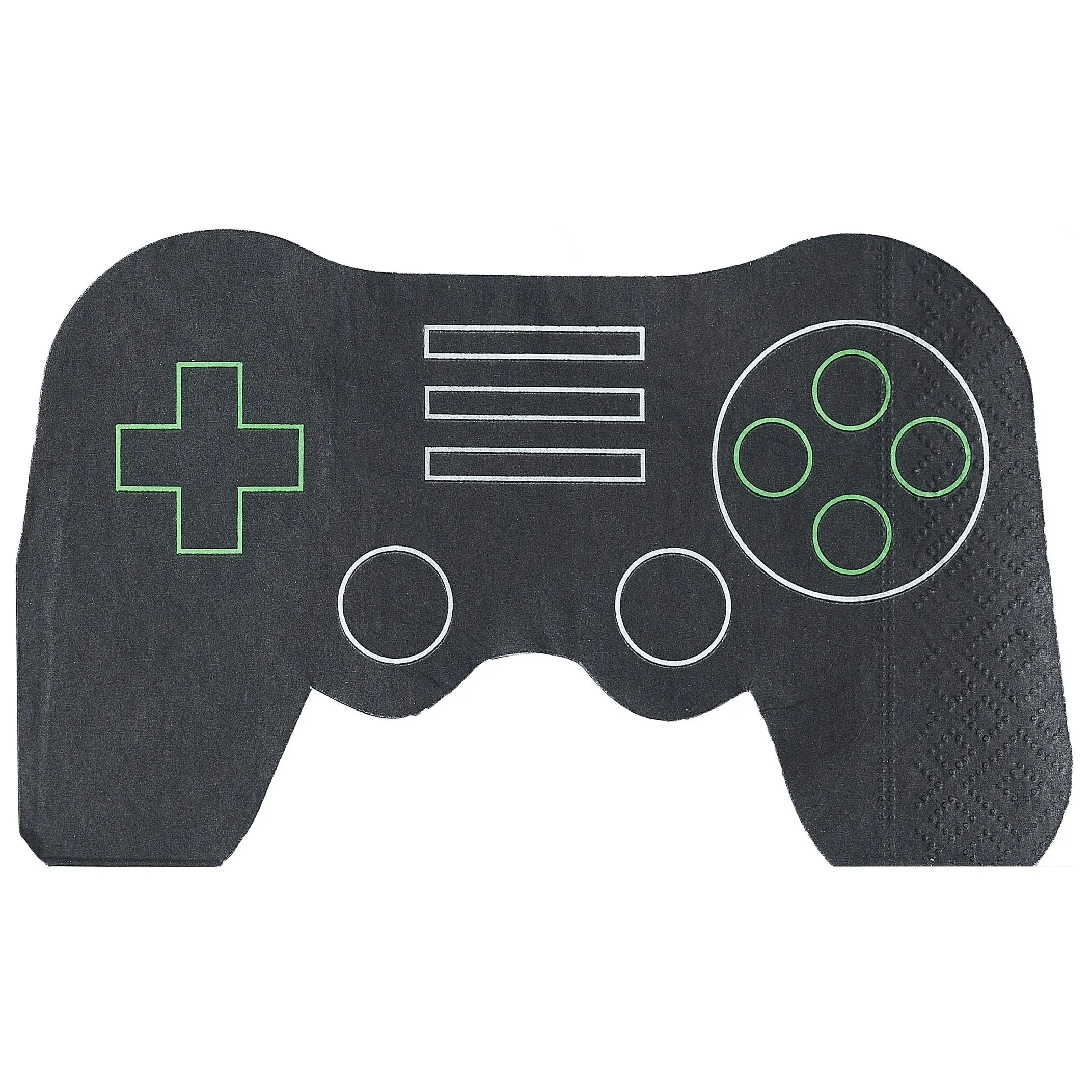 Ginger Ray Game Controller Shaped Napkins - 16 Pkt