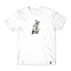 Girl Mouse Tee White