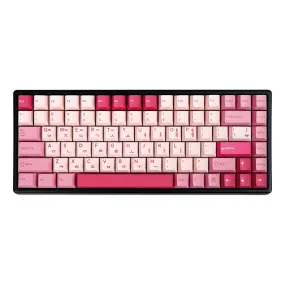 GJ Sakura Matsuri Hirigana PBT Doubleshot Keycap Cherry Profile for Mechanical Keyboard Hirigana Cryillic Hangual Alice