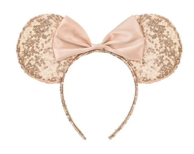 Glitter Mouse Ears Headband