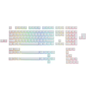 Glorious PC Gaming Race Aura Keycaps v2 PBT White