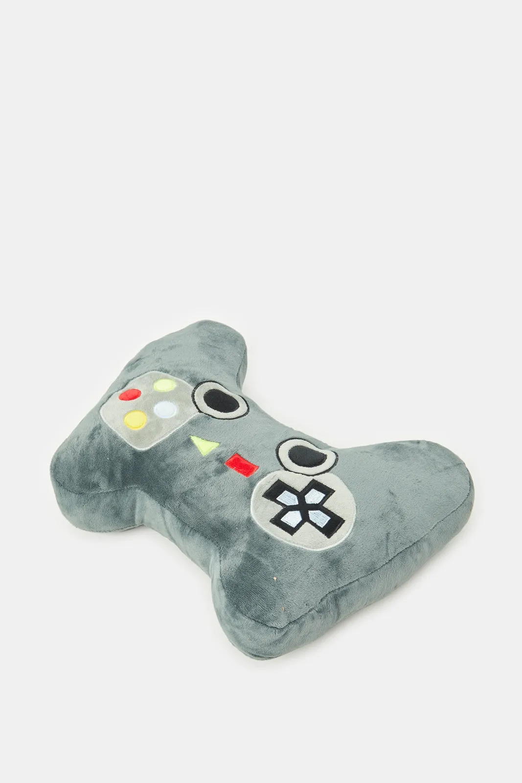 Grey Game Player Kids Cushion