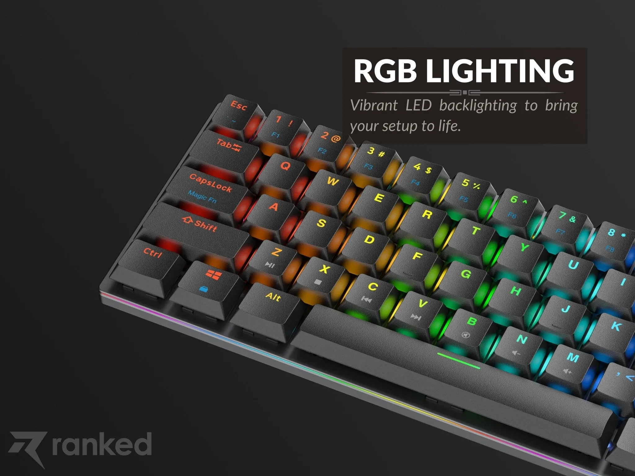 Guardian g65 Low Profile Mechanical Gaming Keyboard - [ANSI US]