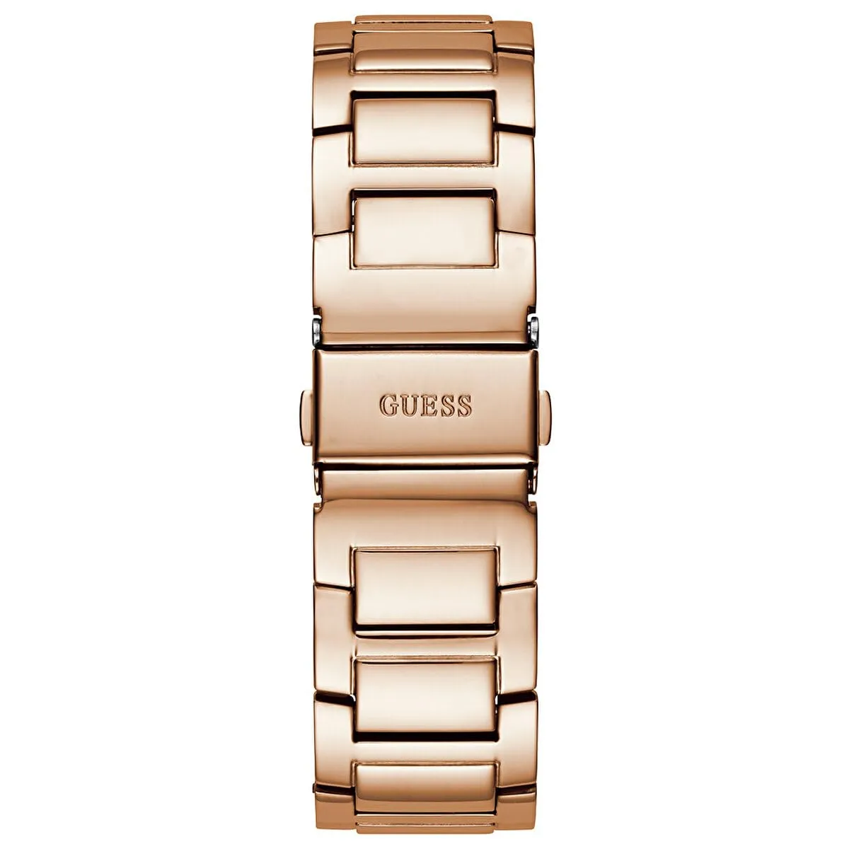 GUESS Womens 40 mm Queen Rose Gold Dial Stainless Steel Analog Watch - GW0464L3 (Not assigned,Not Assigned)