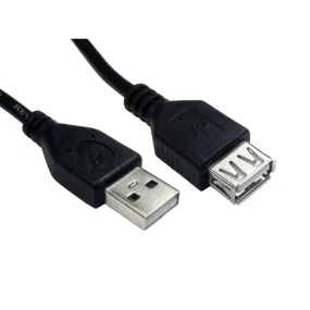 Hama 1.8m USB 2.0 Extension a Plug-a Socket